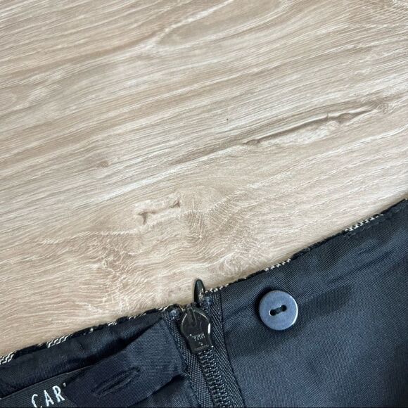 Carlisle Leopard Print Wool Pencil Skirt Size 0 - Picture 6 of 11